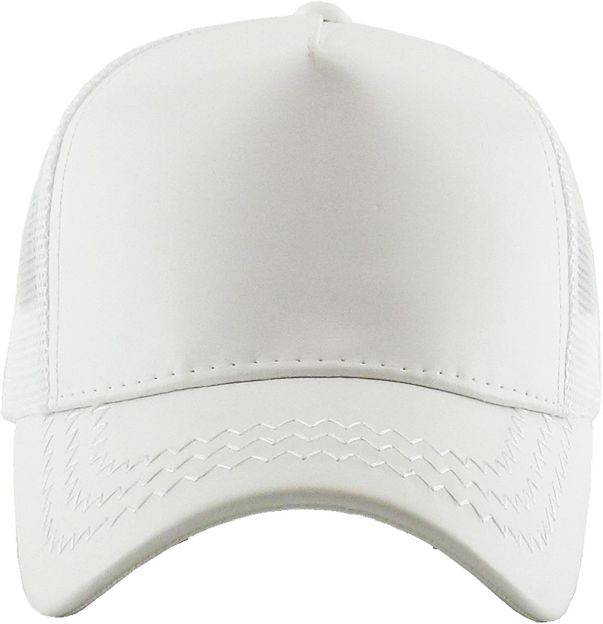 PU LEATHER MESHBACK | KBETHOS